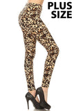 Buttery Soft One Size Printed Brown Leopard - London Poppy Store