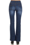 Denim Bell Bottom Pants Medium Blue - London Poppy Store